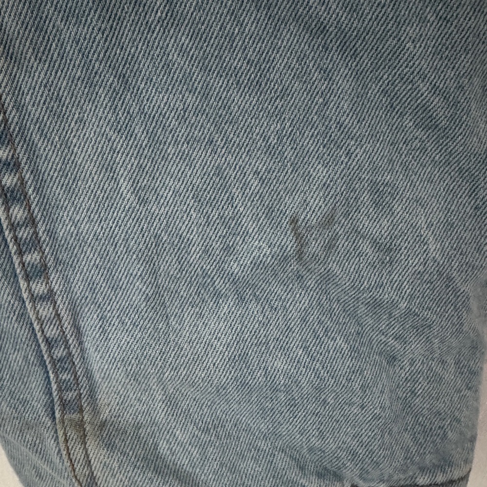 WEEKDAY high rise straight blue jeans - Picture 6 of 6